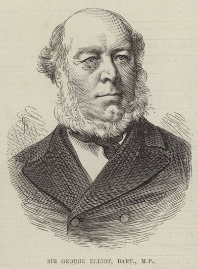 Sir George Elliot, Baronet, MP - English School
